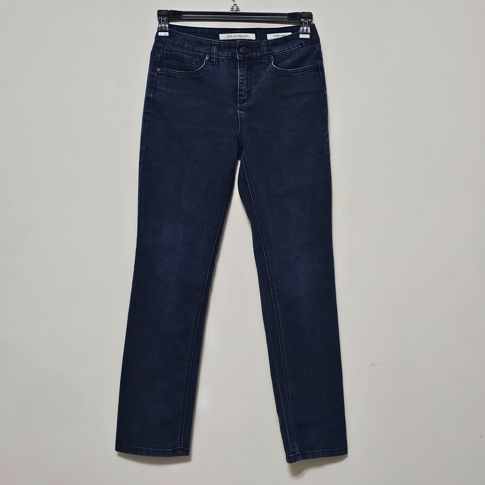 Jones New York Women's Jeans 4 Blue Gramercy Curvy 0616